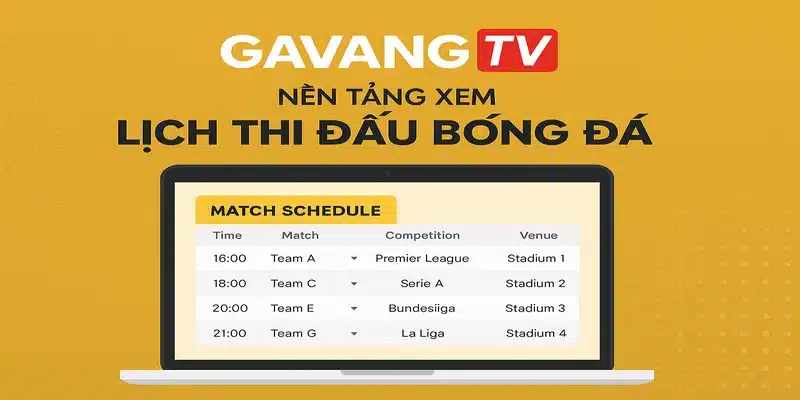 Gavang TV trợ thủ lý tưởng cho người hâm mộ bóng đá